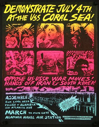 a poster of a war against the sea