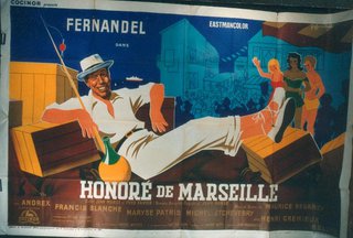 a poster of a man with a bow