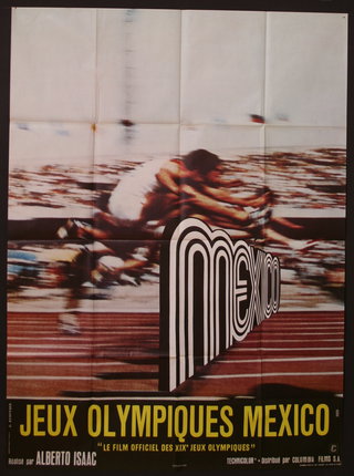 a poster of a race