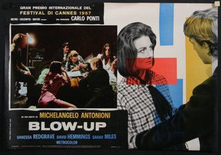 a poster of a movie blow-up