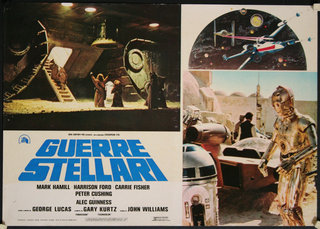 a movie poster with a man in a spaceship