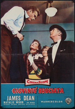 a movie poster of a man looking at a woman