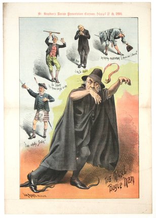 a poster of a man in different poses