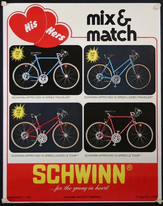 a poster of a bicycle