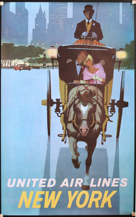 a man and woman in a horse carriage