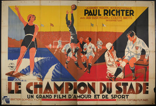 a poster of a sport