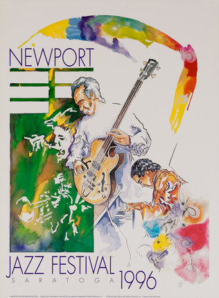 a poster for a jazz festival