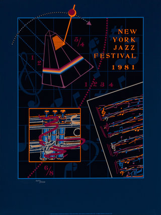 a poster of a jazz festival