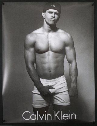Calvin Klein Underwear (2) (Mark Wahlberg a.k.a. Marky Mark - large size), Original Vintage Poster