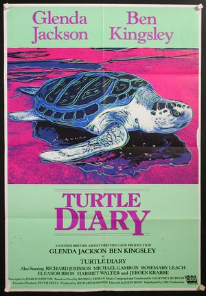 a poster of a turtle