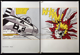 a comic book with a picture of a plane and a fireball