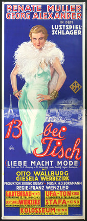 a poster of a woman