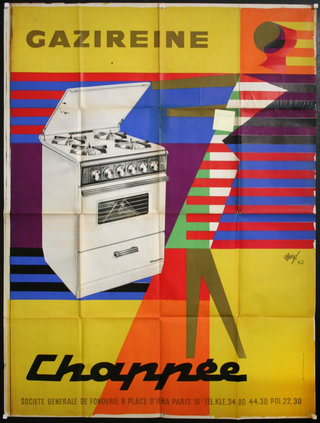 a poster of a stove