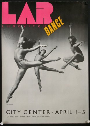a poster of dancers dancing