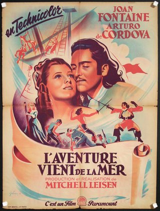 a movie poster of a man and woman