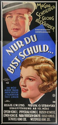 a poster of a boy and girl