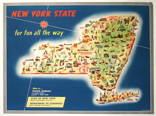 a map of the state of new york