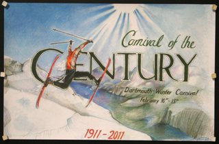 a poster for a carnival of the century