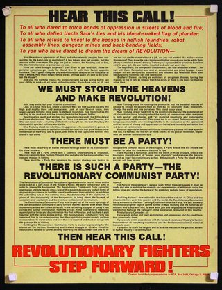 a poster with text on it