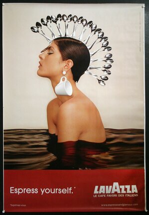 Lavazza - Espress Yourself (2) | Original Vintage Poster