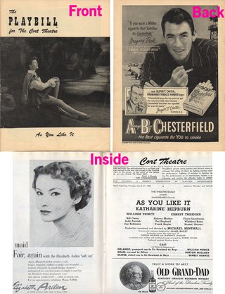 a collage of old advertisements
