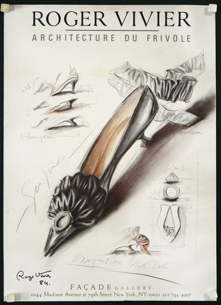 a sketch of a shoe
