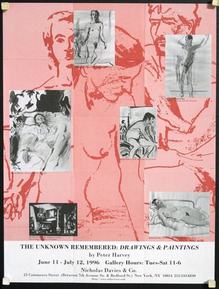 a poster with images of a naked woman