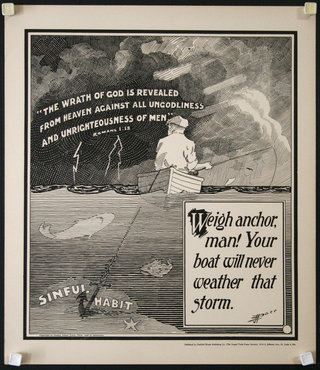 a black and white poster of a man fishing