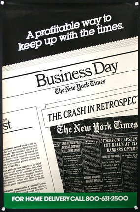 a newspaper with a black and white text