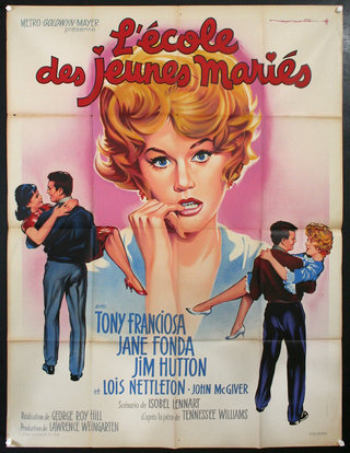 a movie poster with a woman holding her hand to her mouth