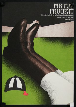a poster of a horse riding event