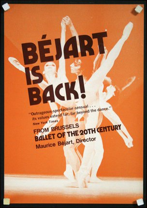 a poster with dancers dancing