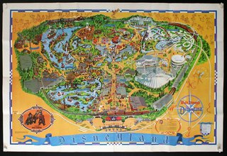 a map of a theme park