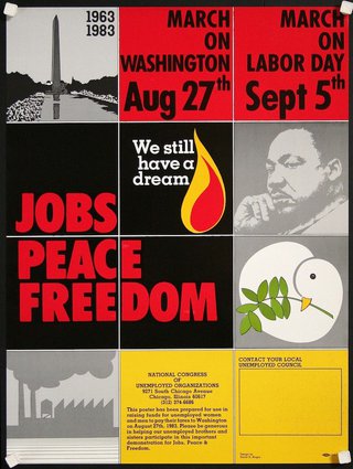 a poster of a labor day