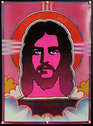 a poster of a man with a beard