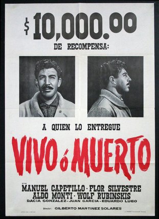 a poster with a couple of men