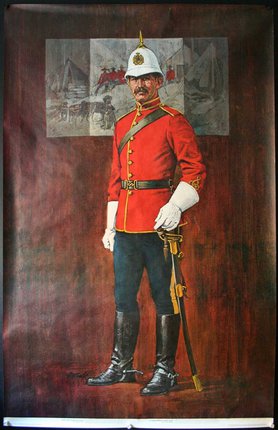 a man in a red uniform