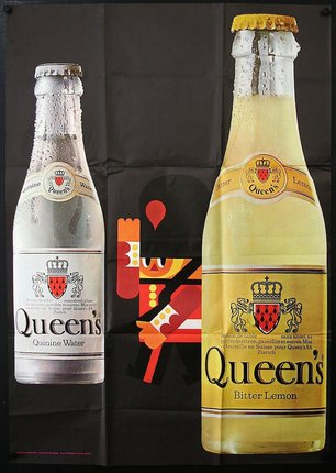 a poster of two bottles