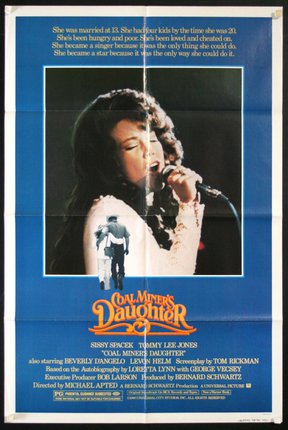 a movie poster of a woman singing into a microphone
