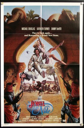 a movie poster with a man jumping into a hole