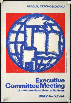 a poster of a meeting