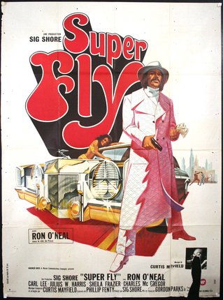 a movie poster of a man holding a gun