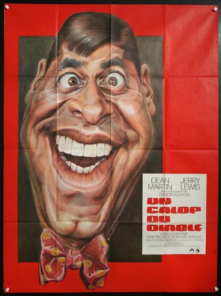 a poster of a man with a big smile