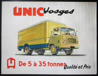 a poster of a truck
