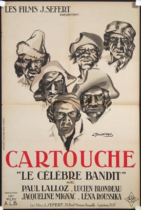a poster of men wearing hats