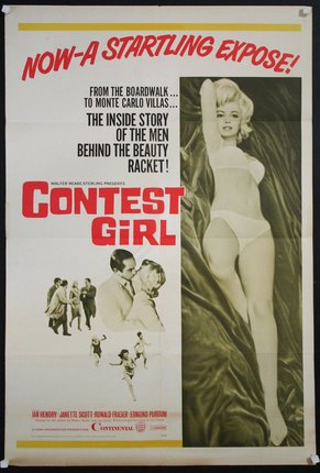 a movie poster of a woman in underwear