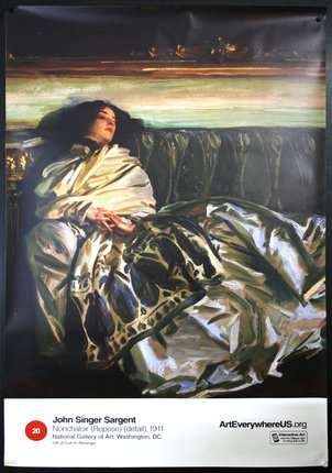 a painting of a woman lying on a couch