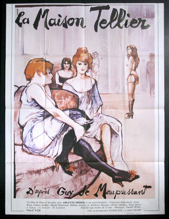 a poster of women sitting on a couch