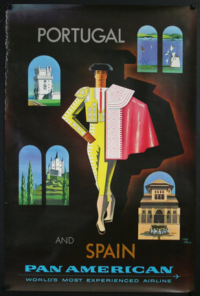 a poster of a man in a garment