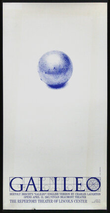 a blue ball on a white background